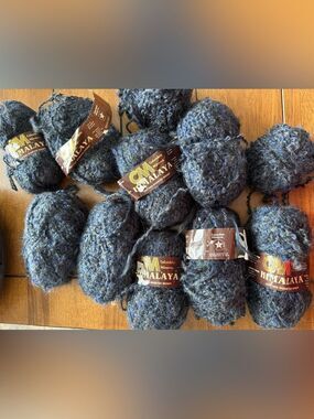 CM Columbia Minerva Himalaya Knitting Worsted 
Yarn Lot Tuscan Mohair Blend